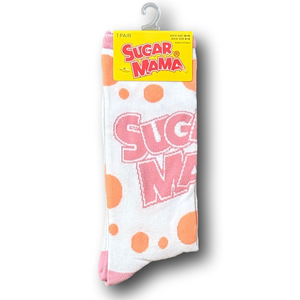 3/$20 Sugar Mama Funny Novelty Crew Socks - NWT